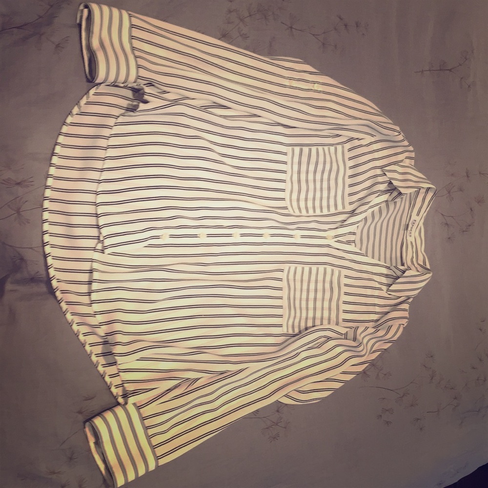 Striped portofino blouse
